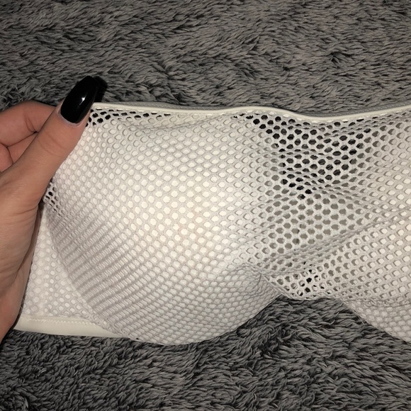 Mesh Strapless Bikini Top - Picture 2 of 2